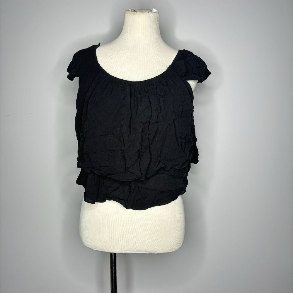 Garage- Black Layered Top